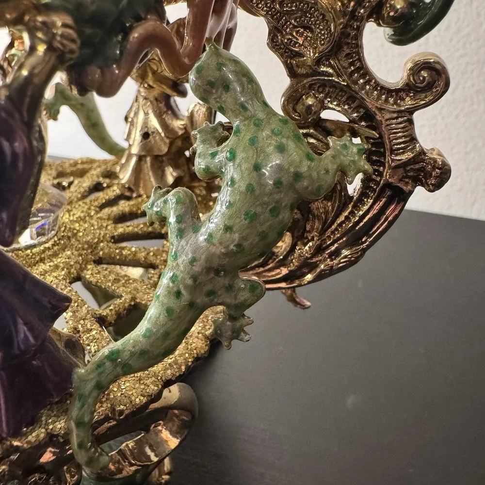 RARE Vintage‎ Kirks Folly Whimsical Wizard Candle Holder
